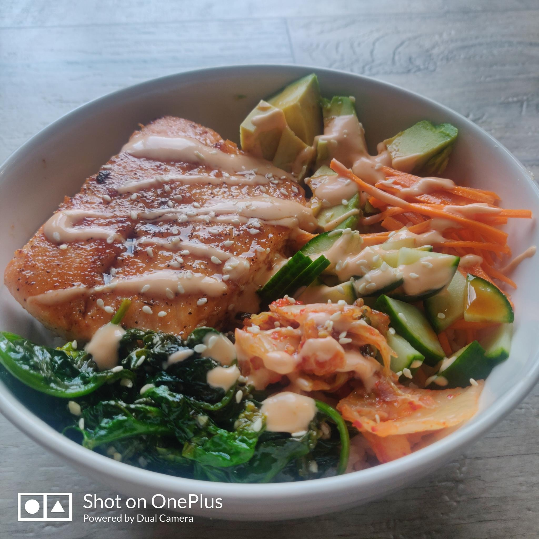 Salmon Rice Bowl